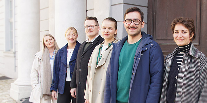 Baureferendarinnen und -referendare bei der Regierung von Mittelfranken (Foto: Thomas Müller)
